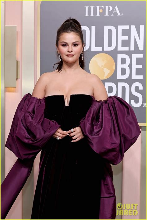 selena gomez 2023 boobs|Golden Globes 2023: Selena Gomez puts on a VERY busty display